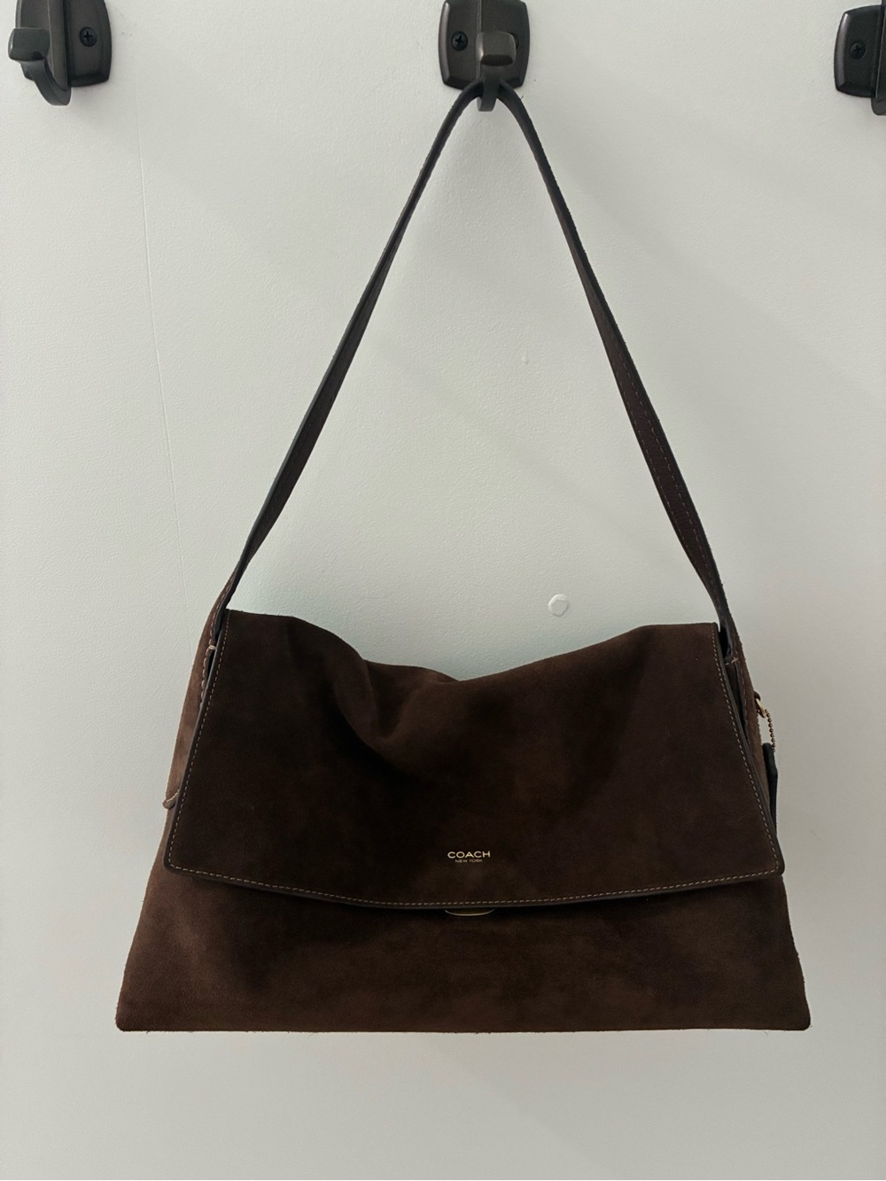 Coach Chelsea 36 Dark Chocolate Almost Like New - Picture 3 of 15